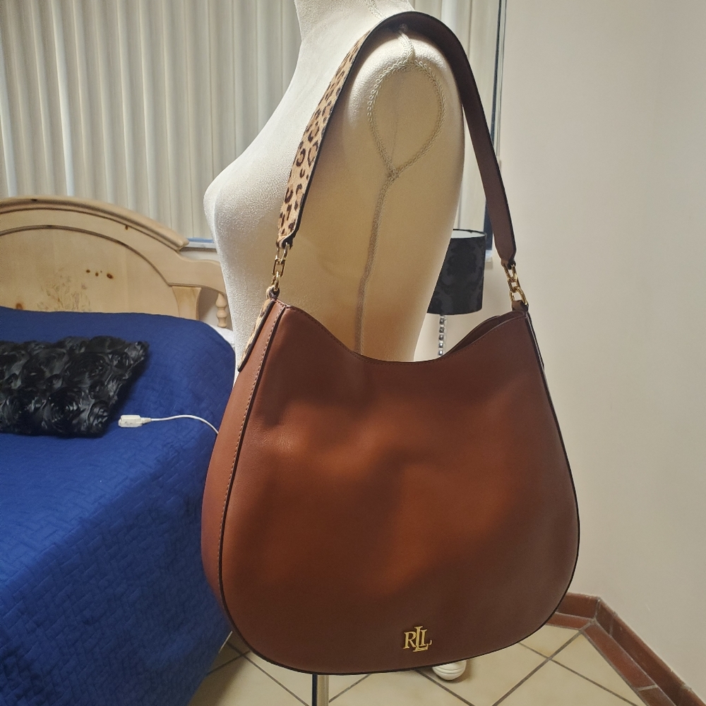 Lauren Ralph lauren leather shoulderbag
